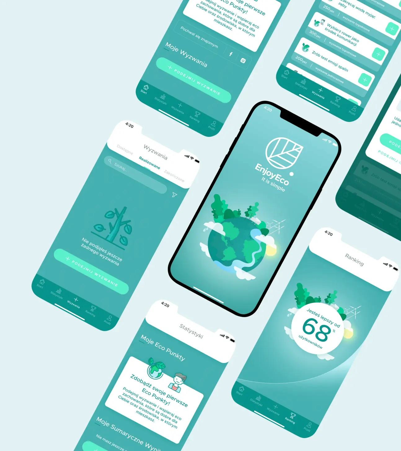 enjoy eco view on mobile