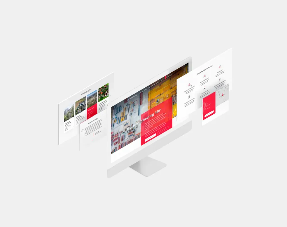 mb ingeniure view on desktop