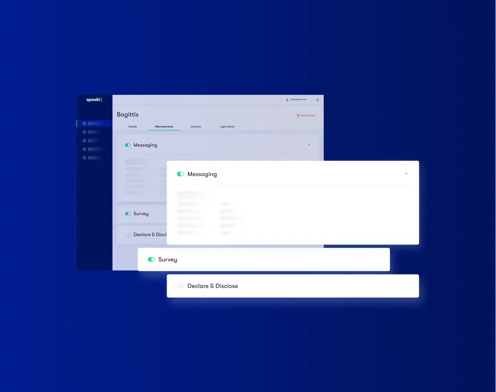 Speeki project on devices
