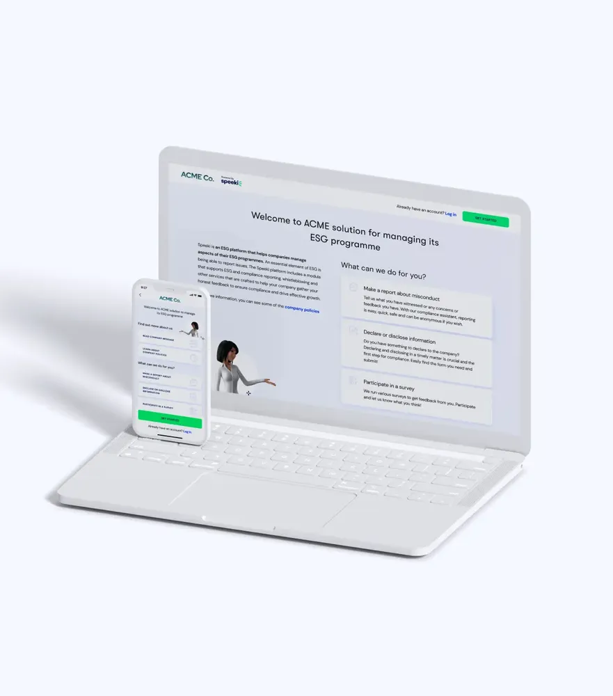 Speeki project on devices
