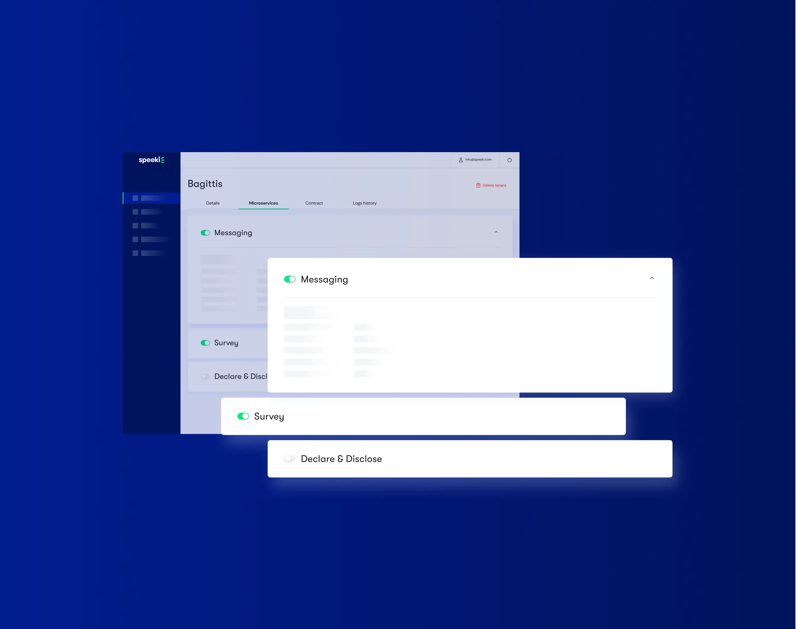 Speeki project on devices